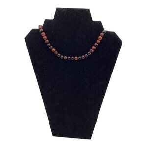 15" Strand Natural‎ Brown Dream Agate Gemstone Beads For Jewelry Making 8mm Bead